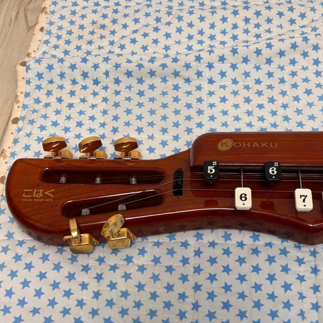 SUZUKI 電気大正琴 KOHAKU こはく ソプラノ CHK-1 ケース付き