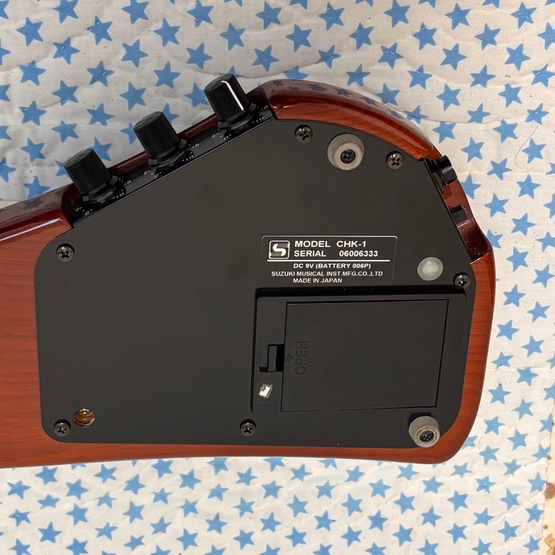 SUZUKI 電気大正琴 KOHAKU こはく ソプラノ CHK-1 ケース付き