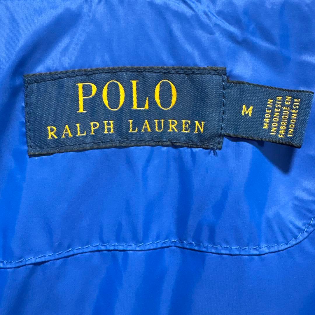 極美品　ラルフローレン　ビッグポニー　ダウンジャケット　L ネイビー　紺色