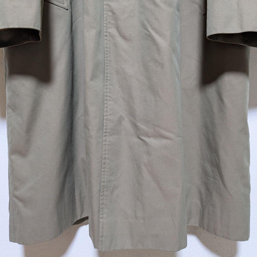 美品 英国製 90s バーバリー ステンカラーコート メンズ 丸善 C96C