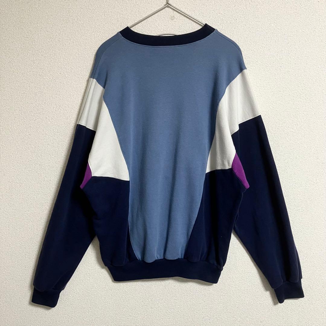 90's old adidas 常田大希着用 マルチカラー スウェット 古着