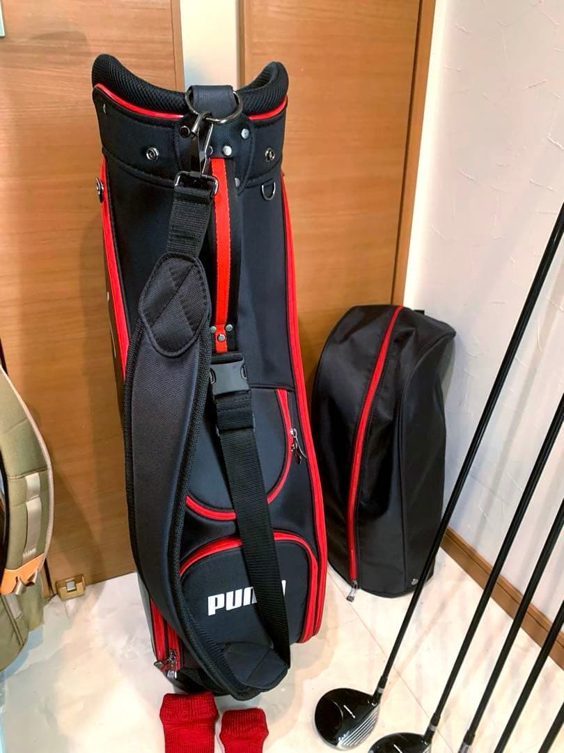 豪華　良品　ミズノ　ゴルフクラブ 本格フルセット　キャディバッグ/プーマ/美品