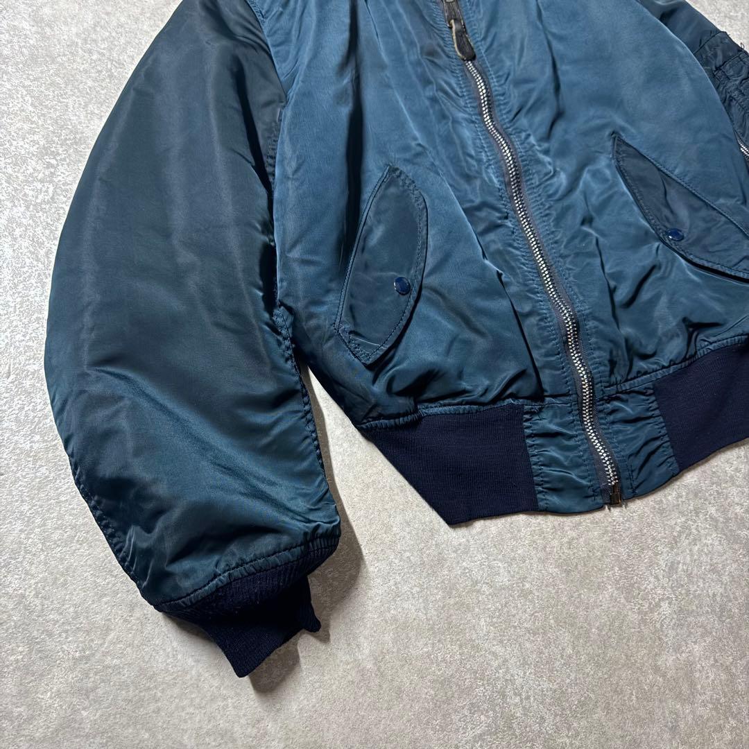 ジャケット・アウター 80s USA alpha type MA-1 flight jacket