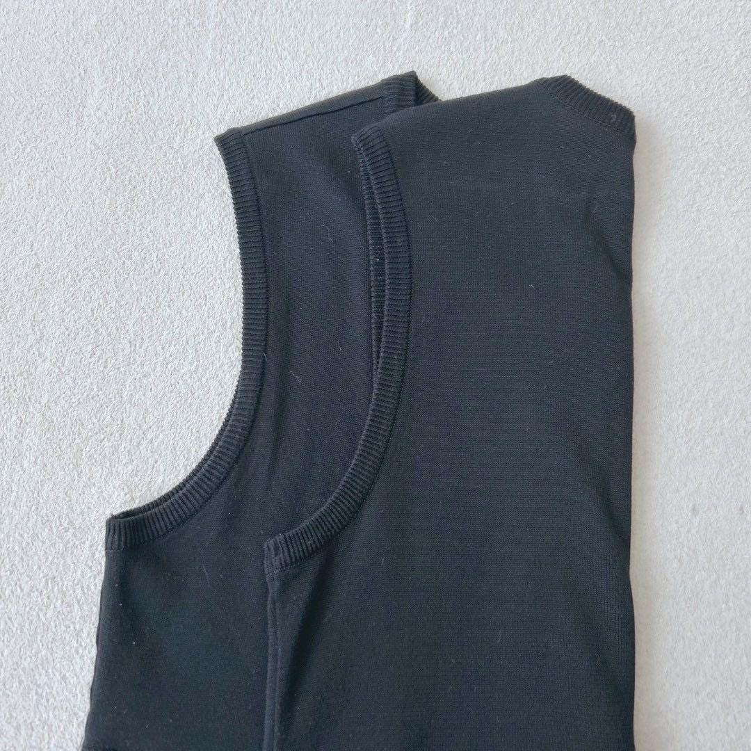 美品✨レオナール　ニットワンピース　ロング　ペチコート付　トリム　花柄　40