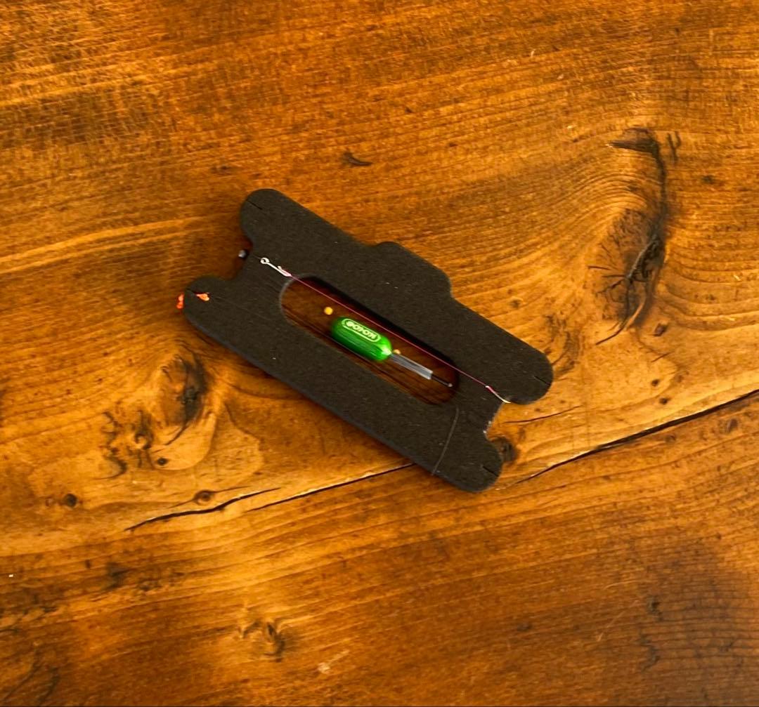 釣り竿セット　小物釣り竿　タナゴ竿　ブラック×グリーン　1.5M 仕掛け付き