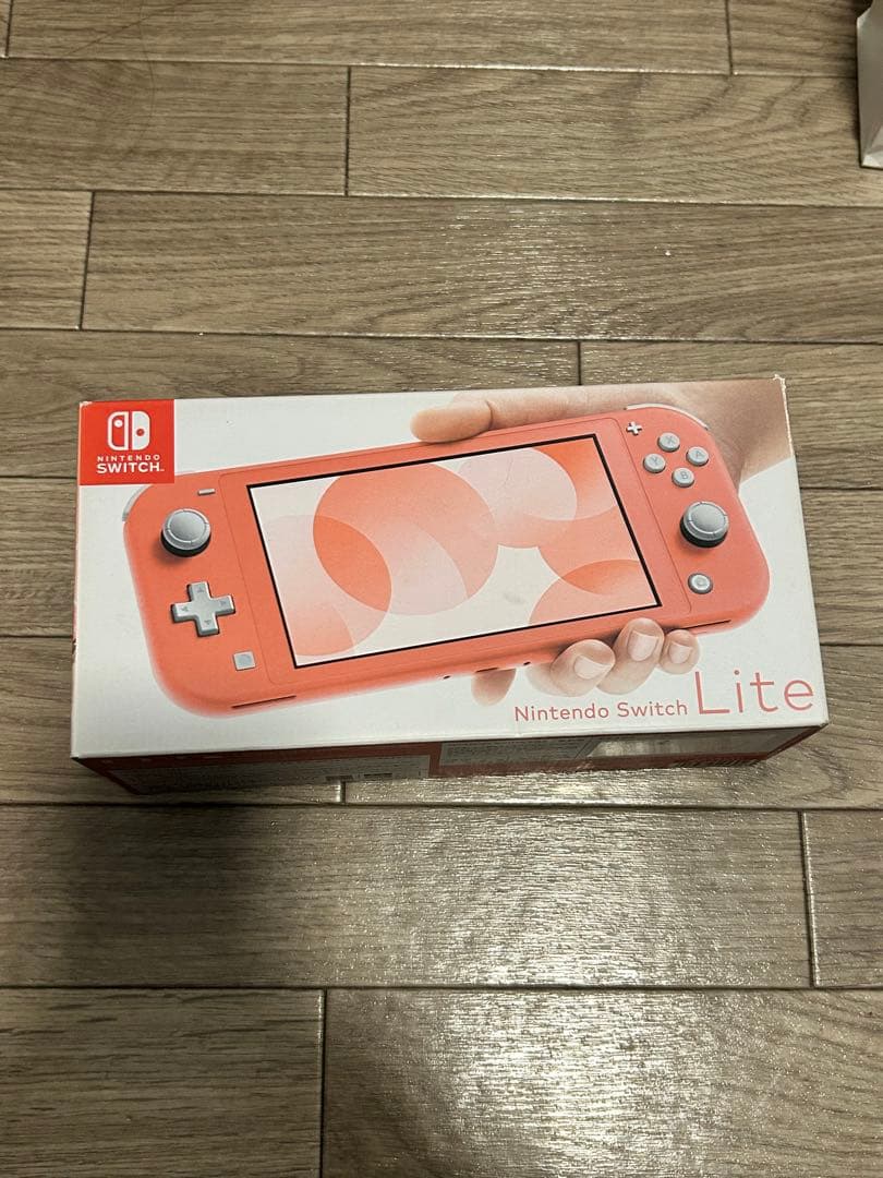 Nintendo Switch Lite コーラルピンク 充電器あり