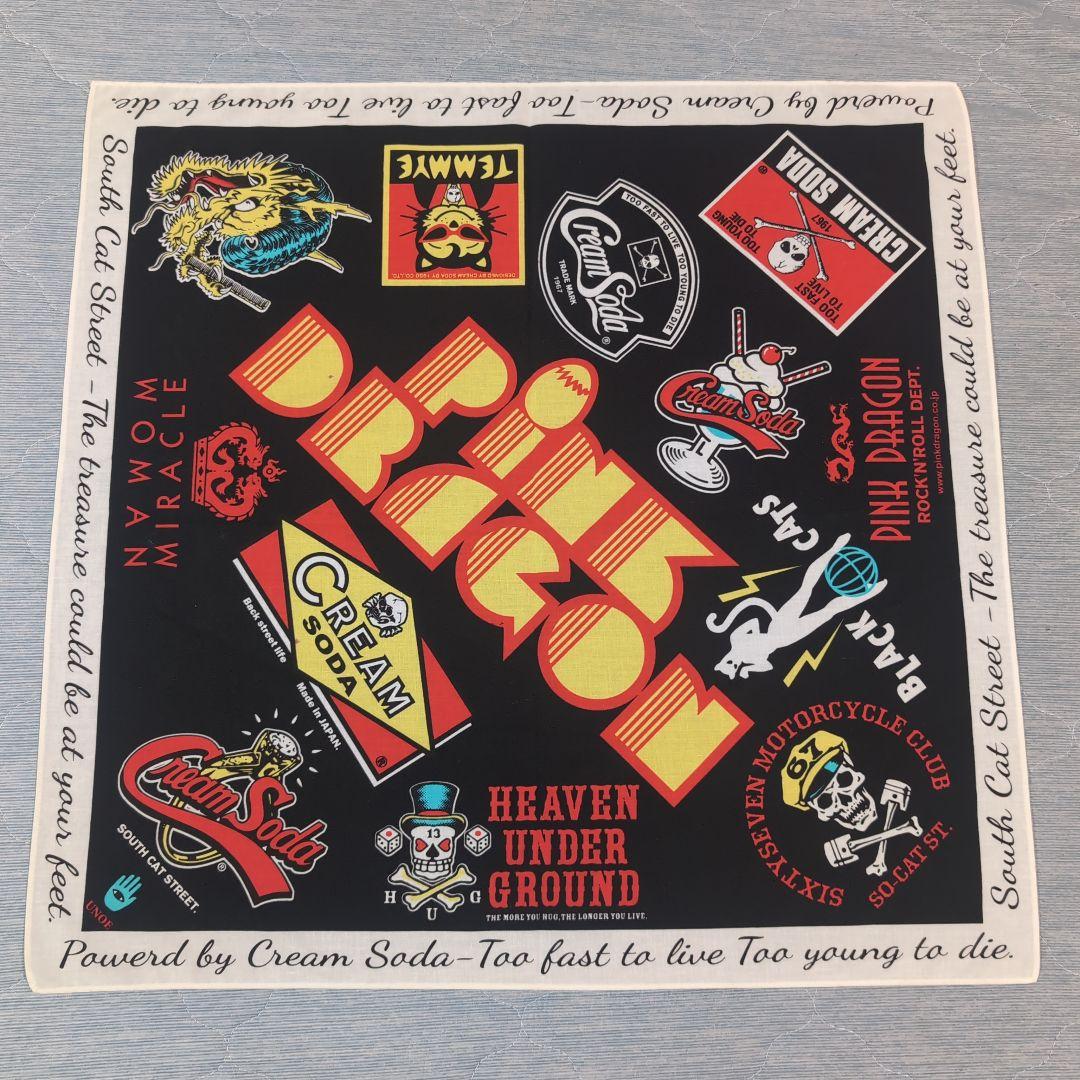 ピンクドラゴン バンダナ クリームソーダ - メルカリ