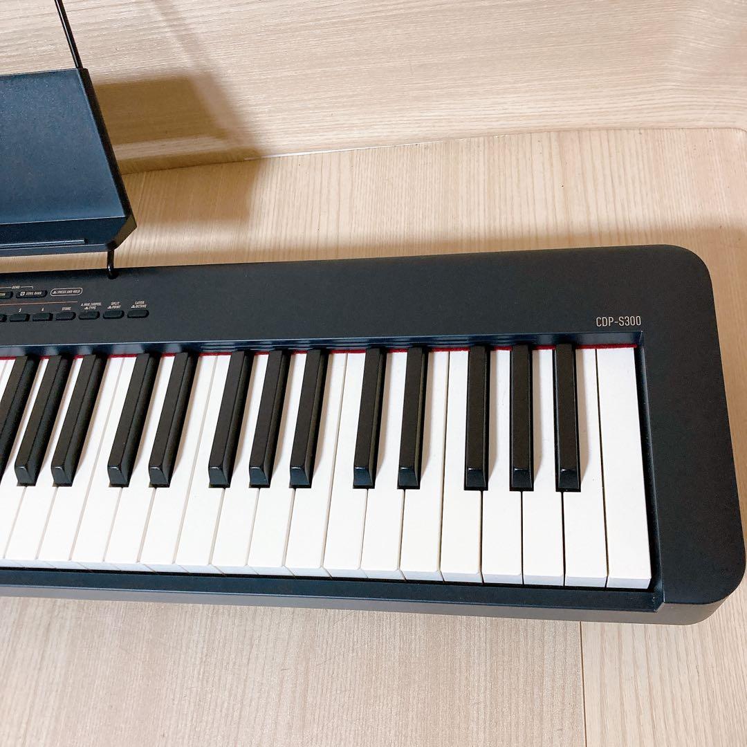 カシオ CASIO CDP-S300 88鍵盤 2025年 譜面台 カバー他多数