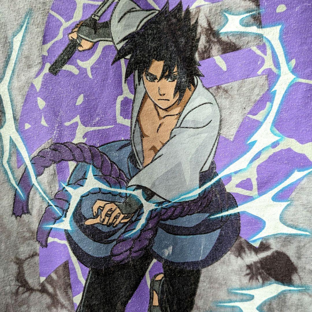 00s NARUTO疾風伝 サスケ 呪印 千鳥 アニメ Tシャツ ビンテージ - メルカリ