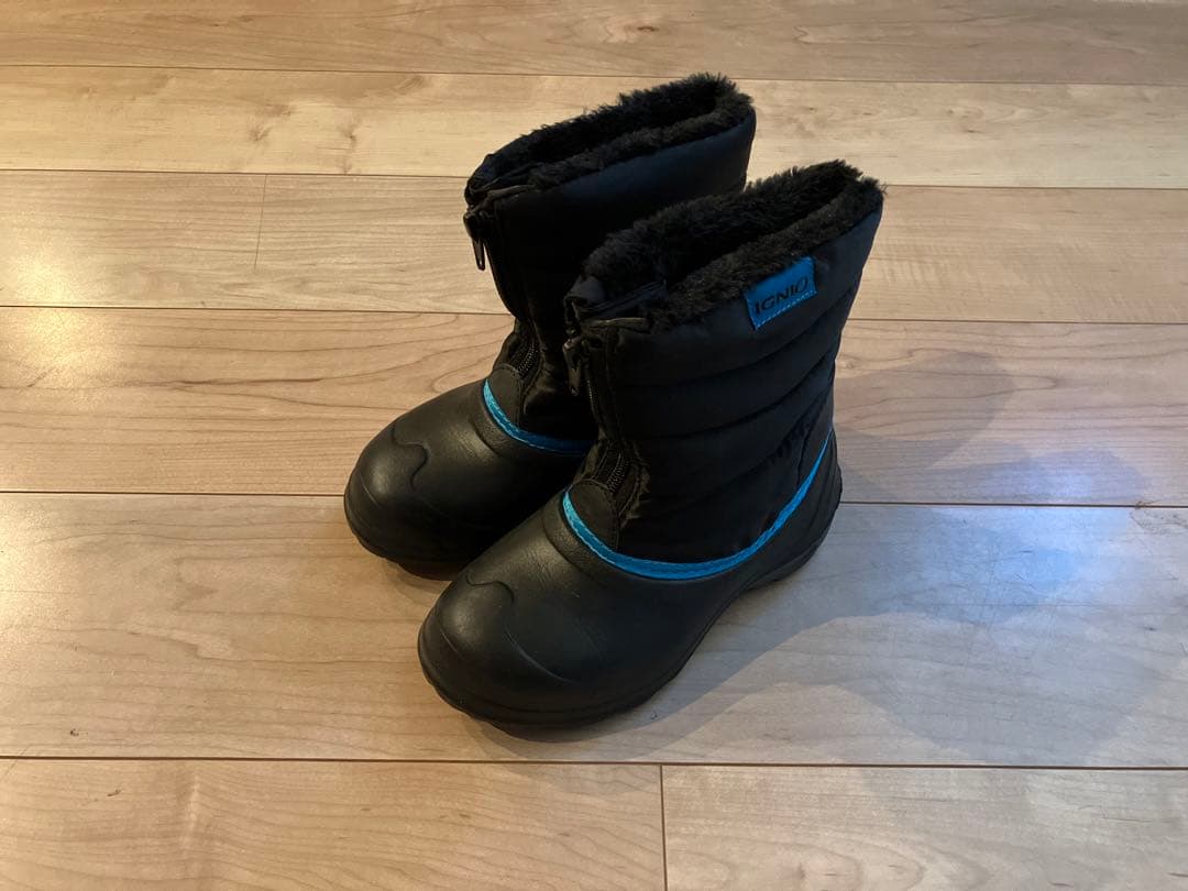 お値下げ　ボードウェア　ディズニースティッチ　スノーブーツ　ニット帽　5点セット