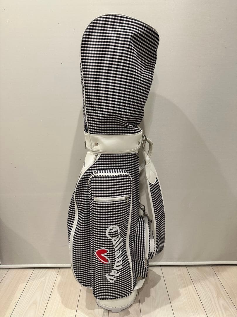 キャロウェイ レディースキャディーバック ラブキャロウェイ ギンガム