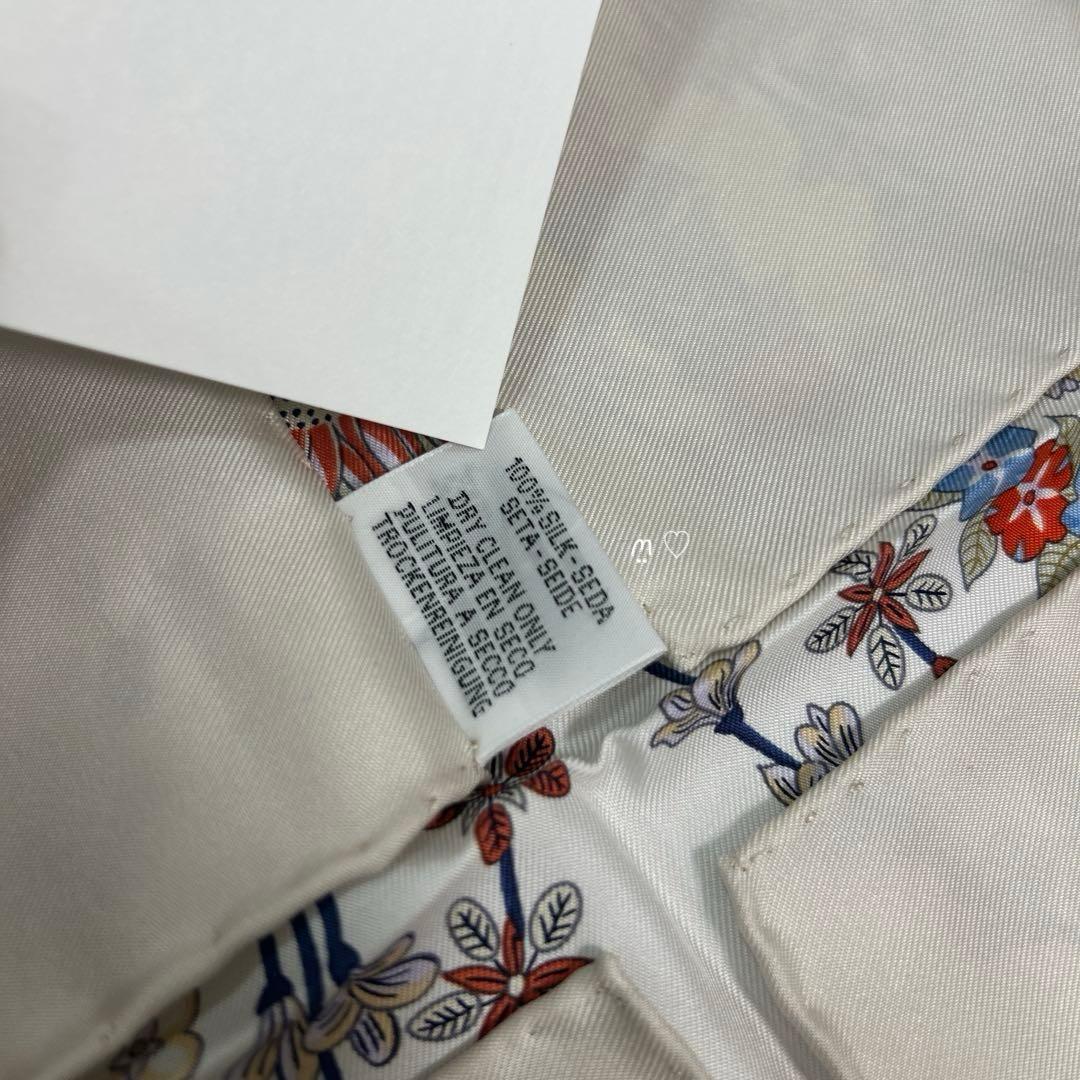 HERMESエルメス カレ90 ブリッドドゥガラアンフルール シルクスカーフ