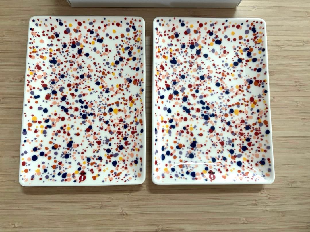  イッタラ helle ヘレ A5プレート アメジスト 2枚セット