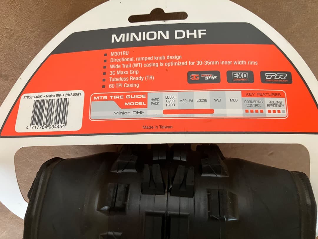 マキシス MTBタイヤ DHF 29×2.5WT EXO MAXX GRIP