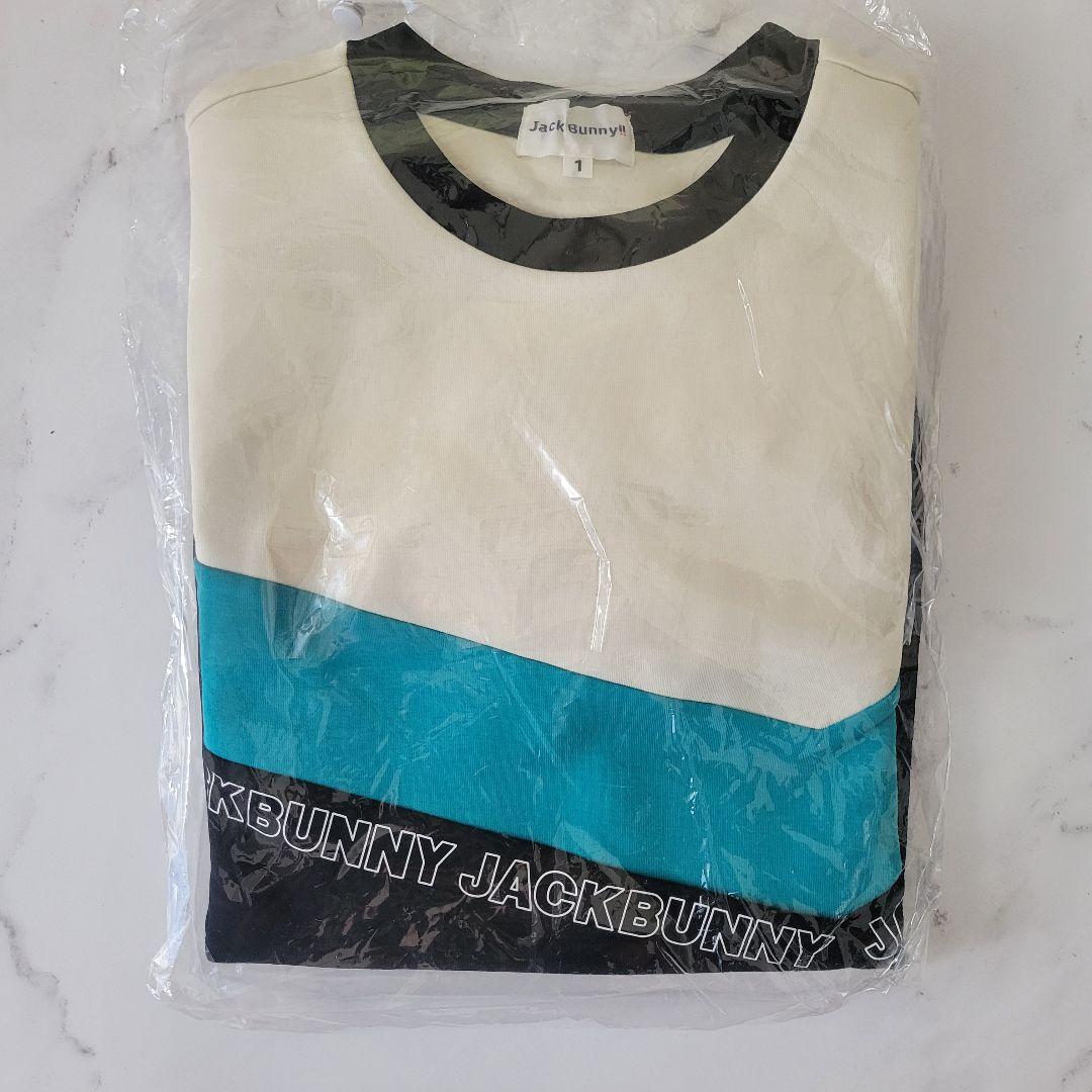 新品タグ付】JACKBUNNY ジャックバニー 長袖 スウェット 白 黒 青