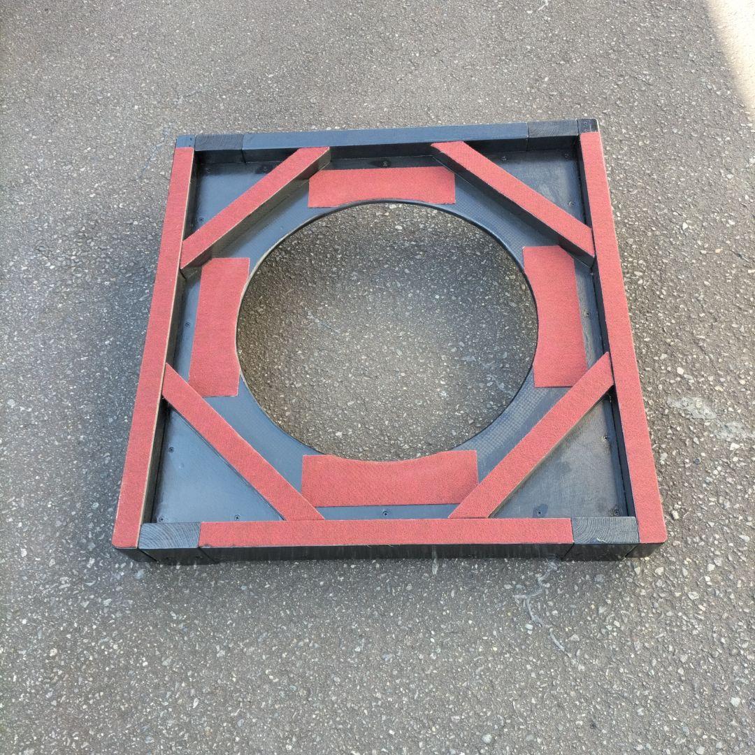 長胴太鼓　桶胴太鼓　平打ち　立奏台　中古品