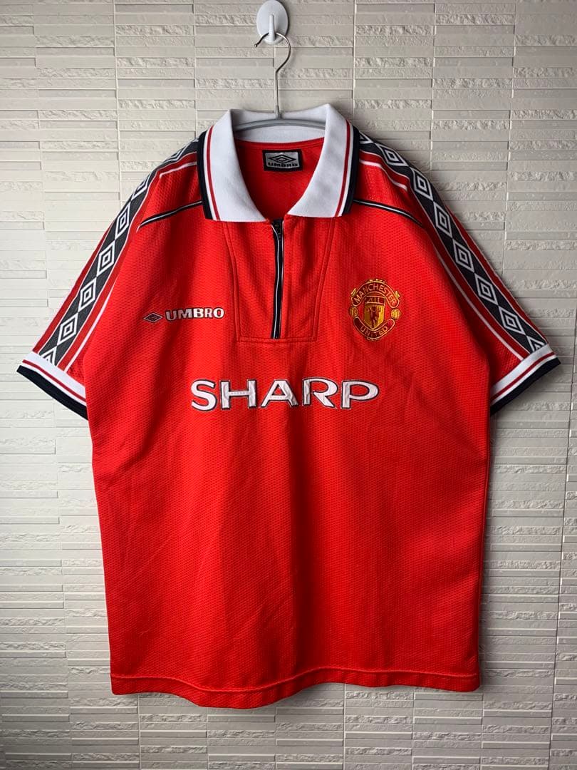 アンブロマンチェスターユナイテッドビンテージ希少デカサイズxxl