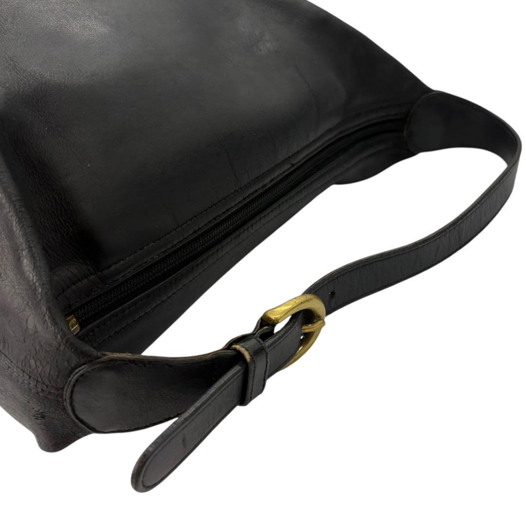 美品オールドコーチ4145ワンショルダー アクセサリーポーチハンドバッグ509A