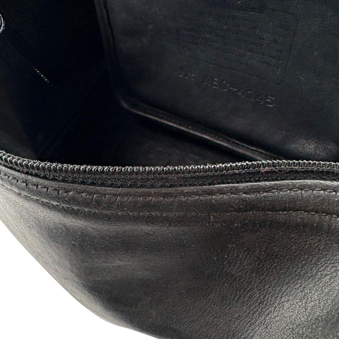 美品オールドコーチ4145ワンショルダー アクセサリーポーチハンドバッグ509A