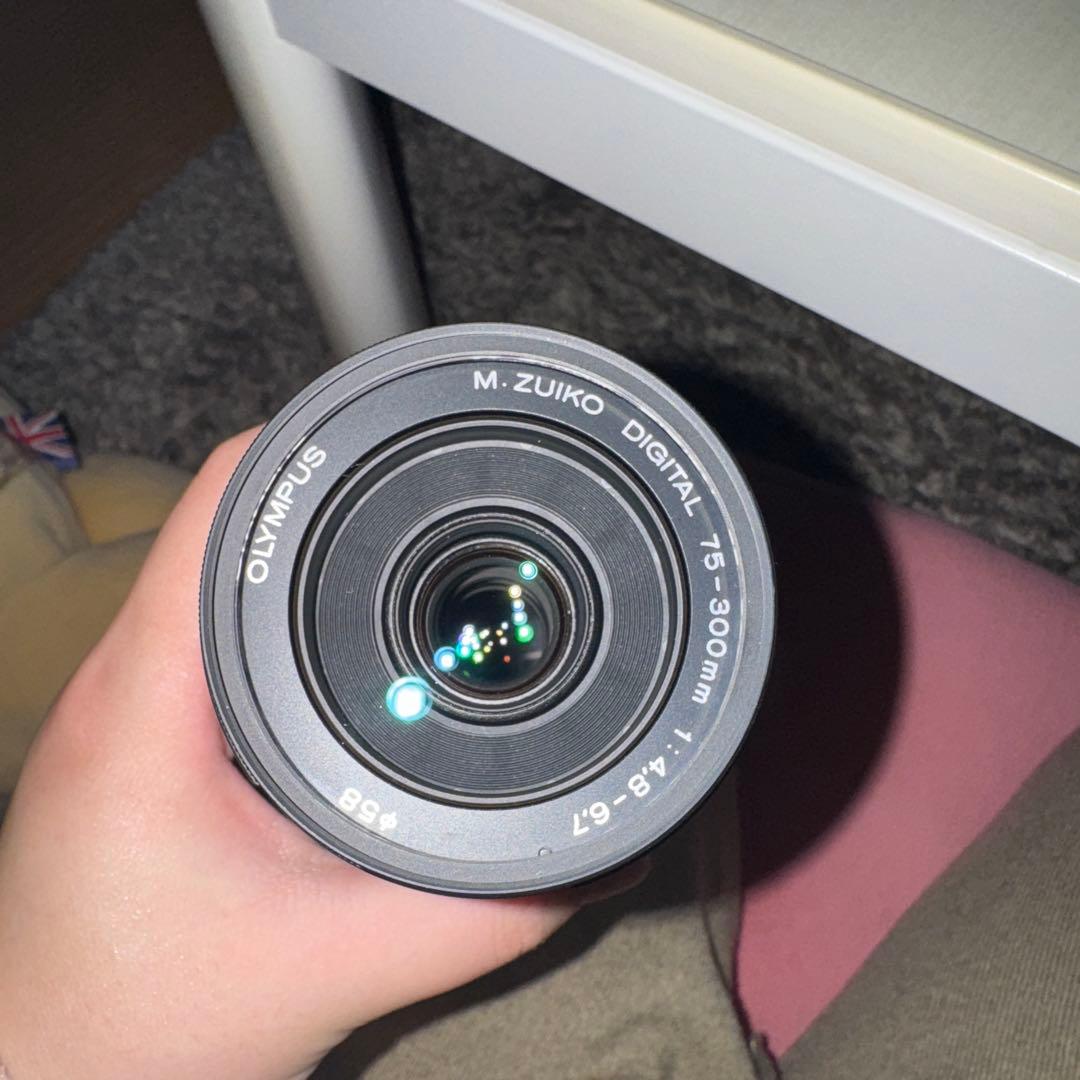 OLYMPUS ED 75-300mm ズームレンズ（最終値下げ）