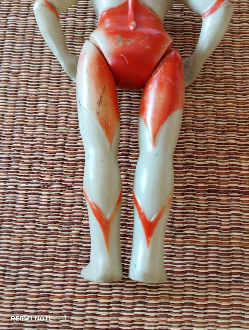 マルサン 円谷プロ ウルトラマン 超レトロソフビ 正真正銘当時物！