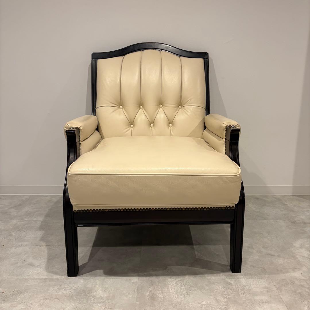 アームチェア Chateau 大塚家具 1人用ソファ応接セット1/2