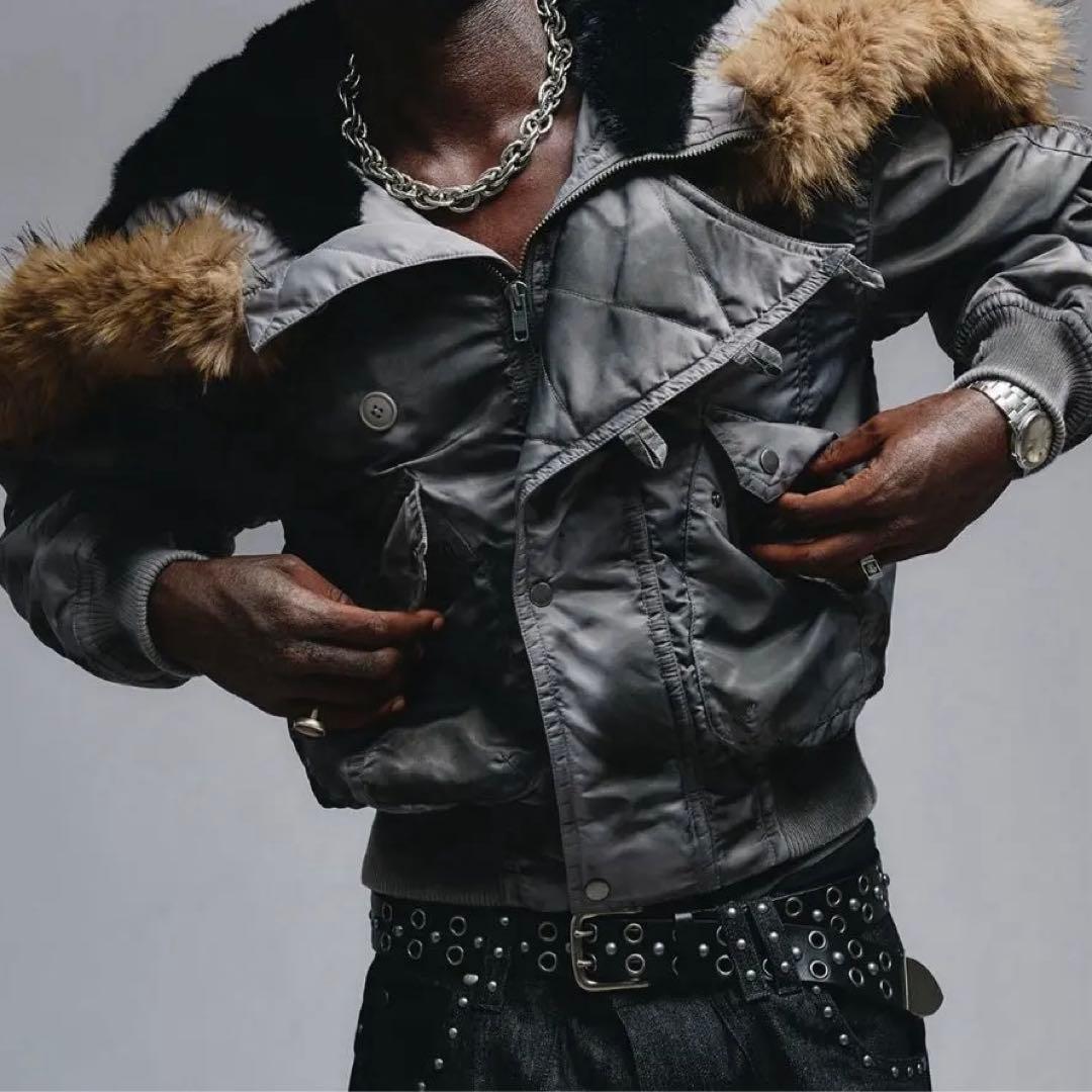 ANDER HUNK フェードN2Bフライトジャケット