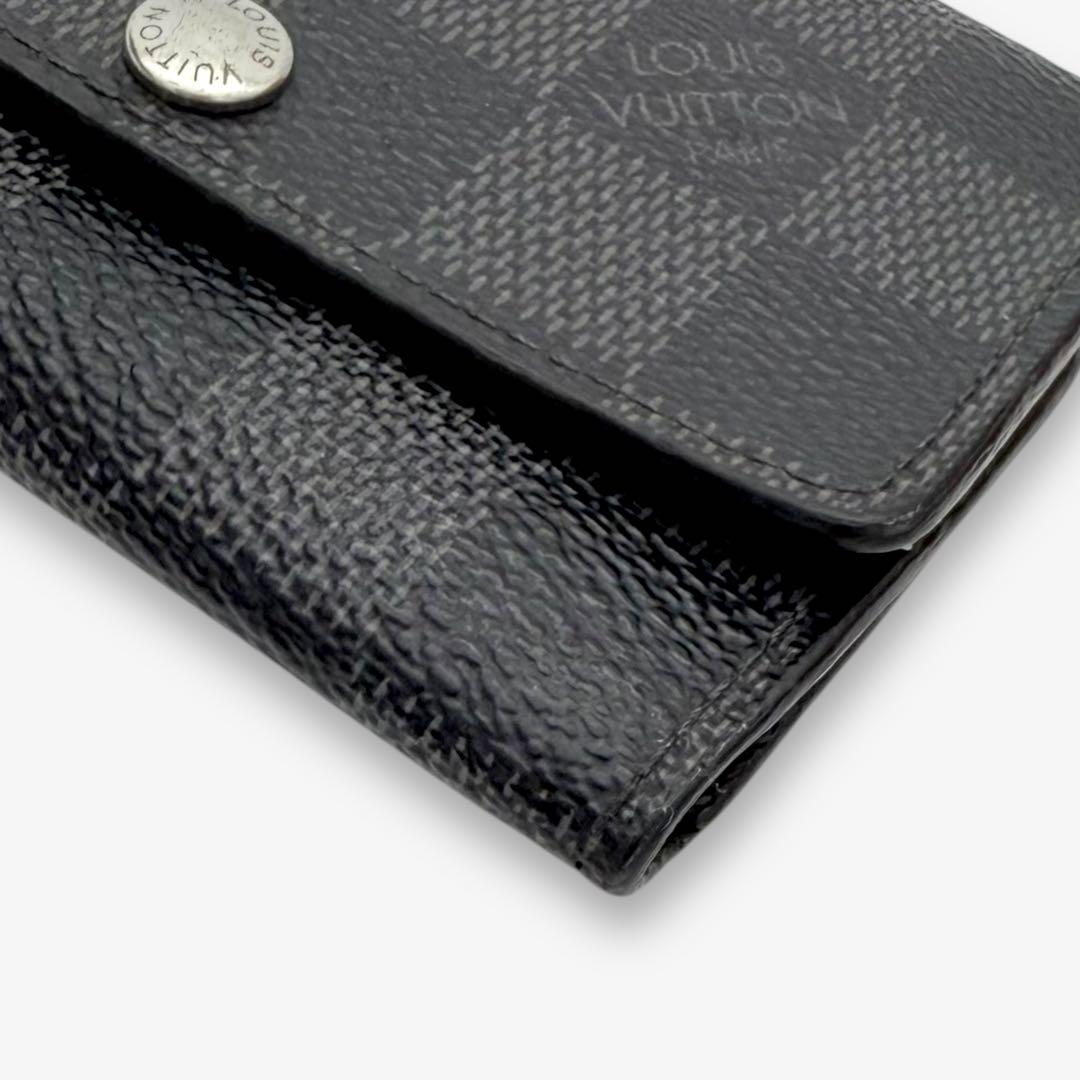 【美品】　ルイヴィトン　6連　キーケース　ダミエグラフィット　ミュルティクレ6