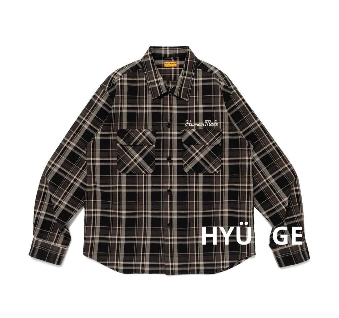 HUMAN MADE Check Shirt \"Black\" 未使用品