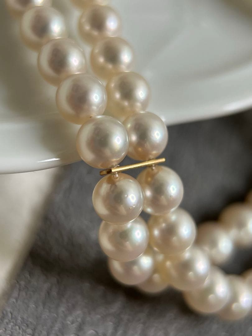 MIKIMOTO ブレスレット 14K 21.8g パール5.8～6.2mm