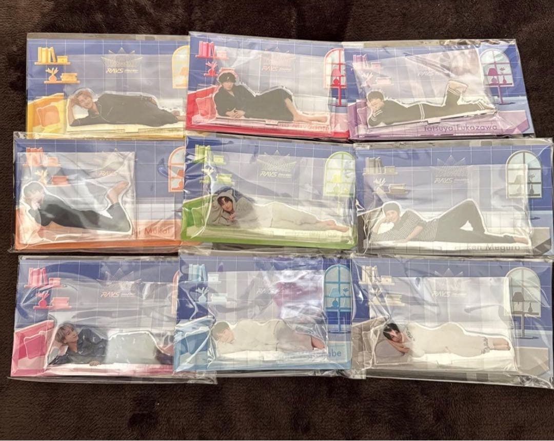 SnowMan RAYS パジャマアクスタ 9体セット - メルカリ