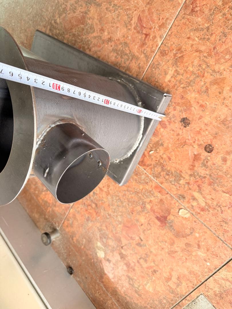 廃油ストーブ 耐熱塗装無し 送風機付き