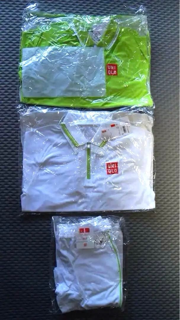 新品未開封 2015年全豪 UNIQLO錦織選手着用モデルSサイズセット - メルカリ