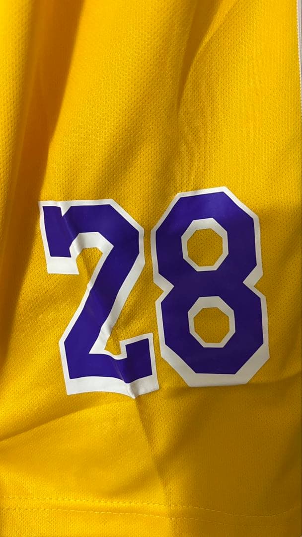 レイカーズ　八村　ユニフォーム　上下　セット　アップ　コービー　レブロン