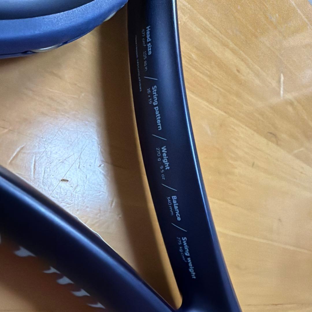 SNAUWAERT ネイビー ブルー テニスラケット