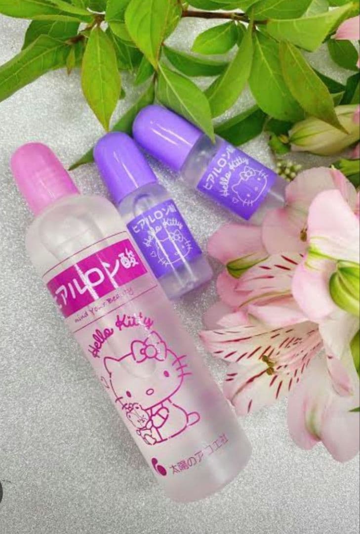 きむ 太陽のアロエ社 5セット ヒアルロン酸美容液 ハローキティ