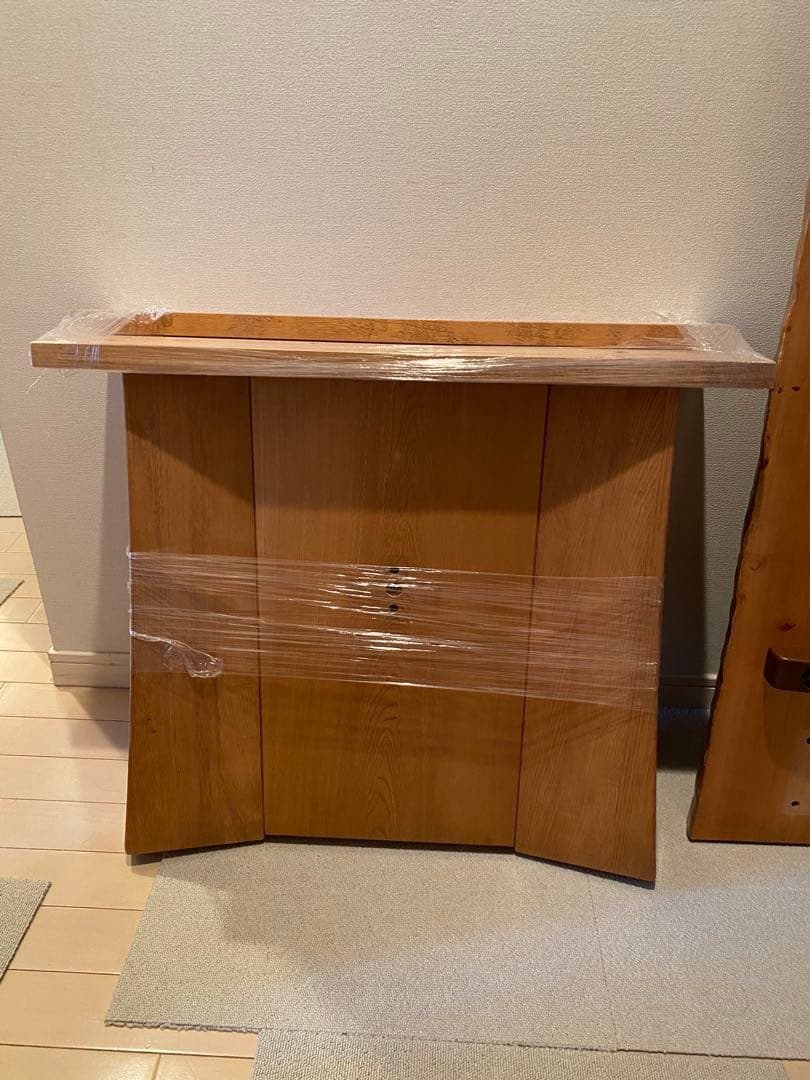 カリモク　ダイニングテーブル　サイズ約長165×幅90×高63cm 板厚4cm