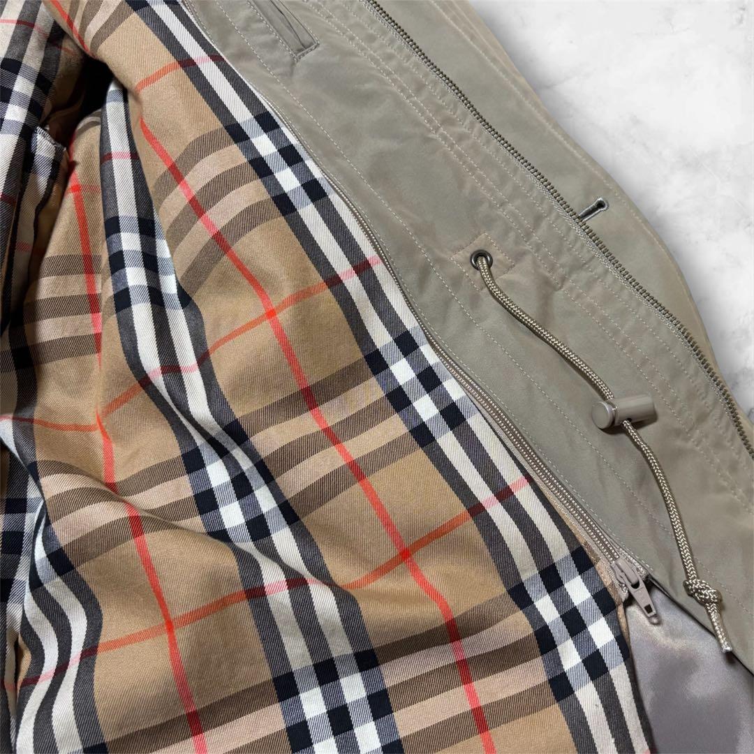 極美品 バーバリーズ ノバチェック モッズコート XL ライナー付