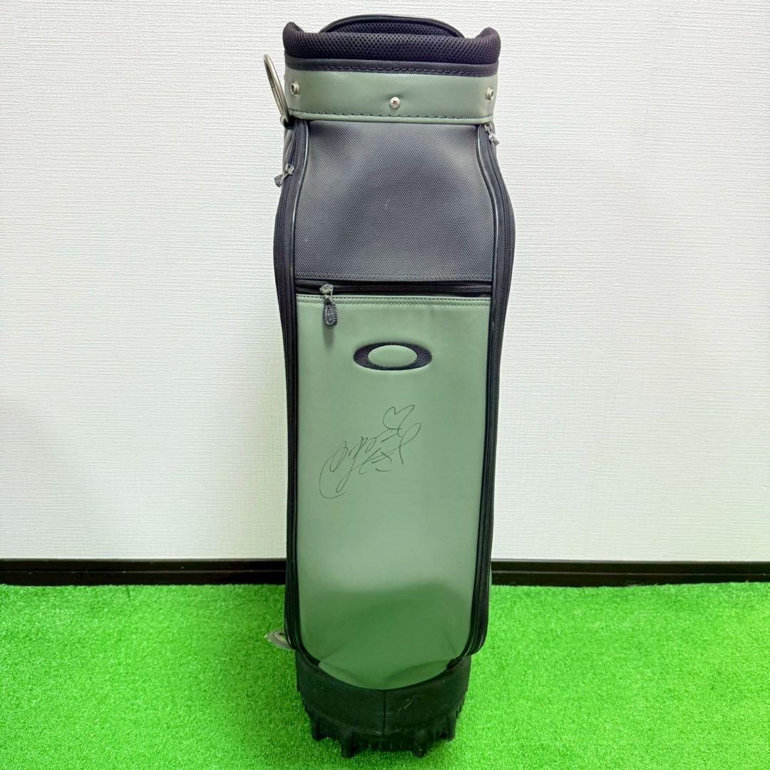 【高額モデル】オークリー スカルコレクション 5分割　キャディバッグ　サイン付
