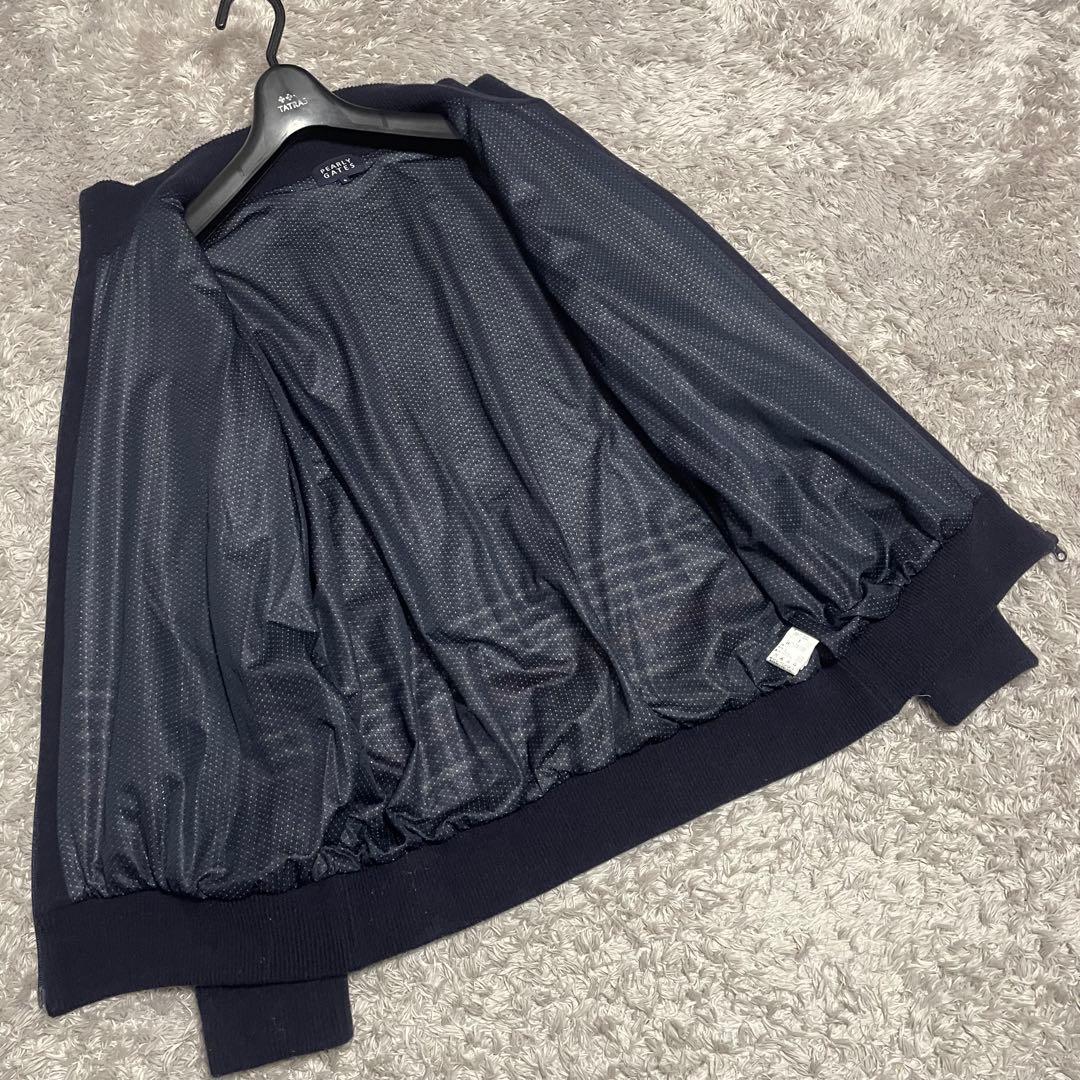 パーリーゲイツ　ジャケット　サイズ6 ニット　セーターブルゾン　フルジップ
