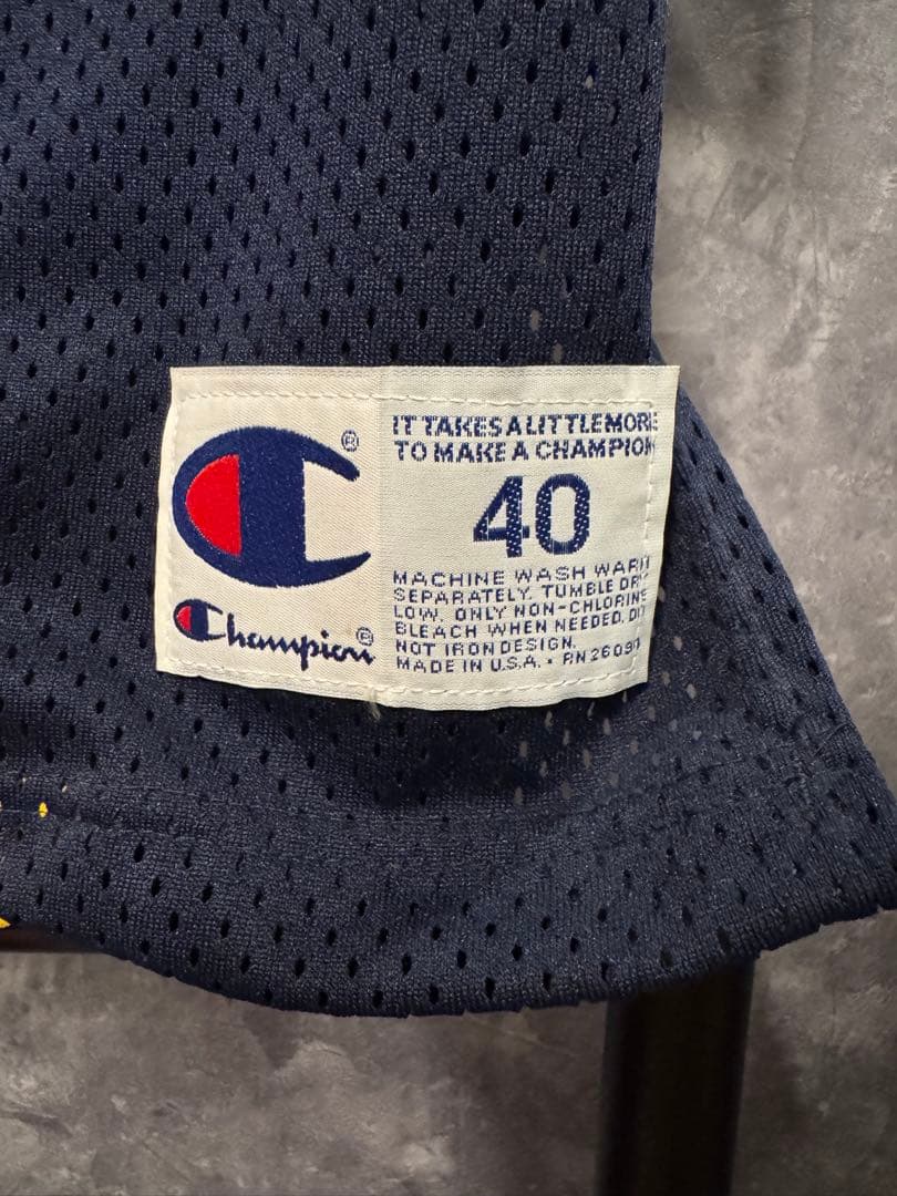 Champion インディアナペイサーズ　レジー＝ミラー　ユニフォーム