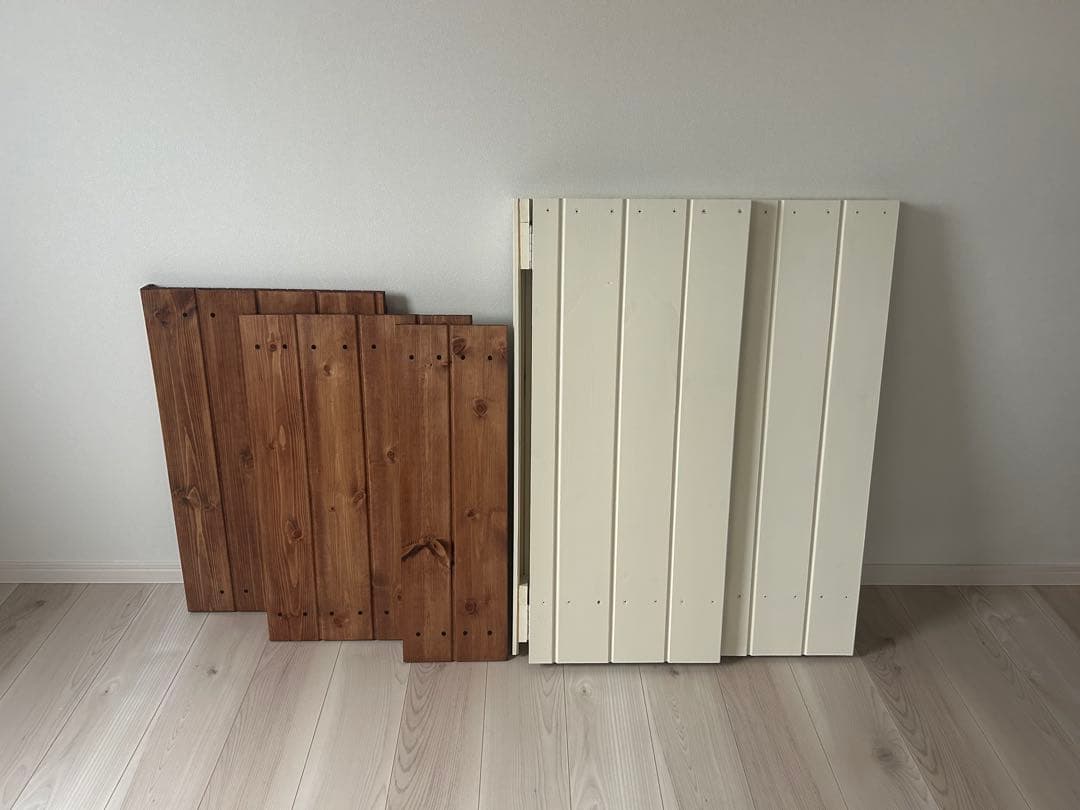 マルシェ•展示販売のレジ台に♪杉無垢材を使ったかわいいレジ