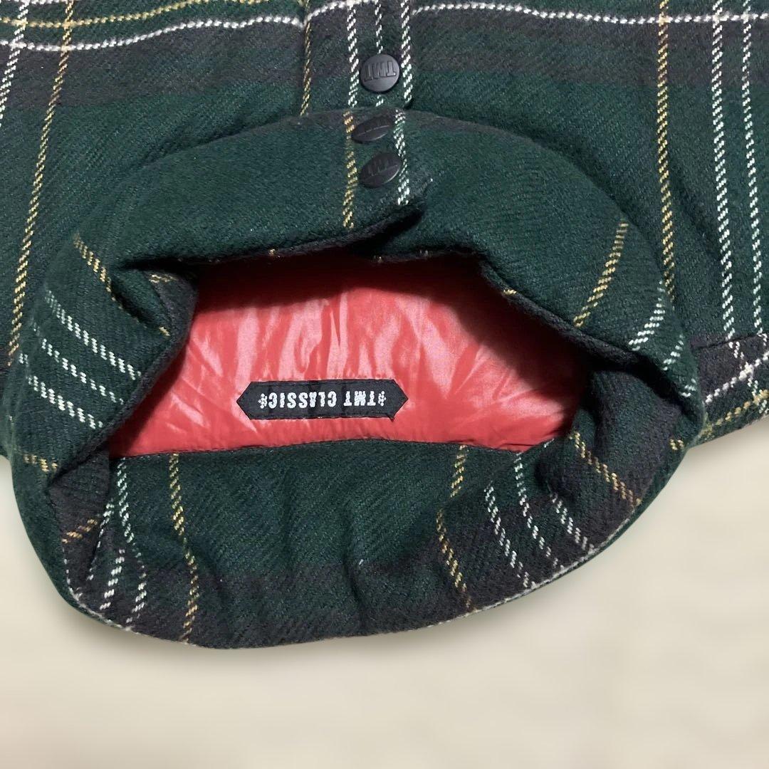 T.M.T クラッシック　ダウンベスト　XL チェック　アメカジ　激レア　流行