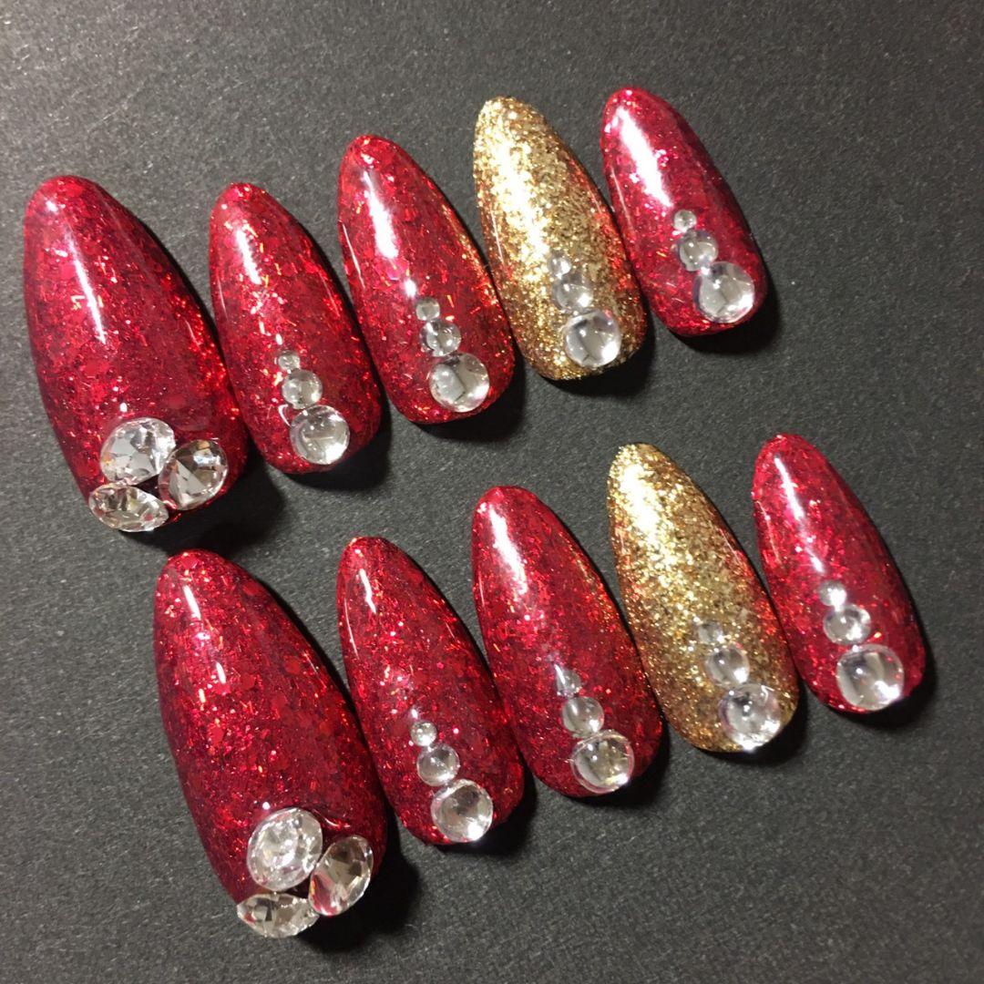 2箱12種類ネイルチップダッシングディバマジックプレススワロフスキー