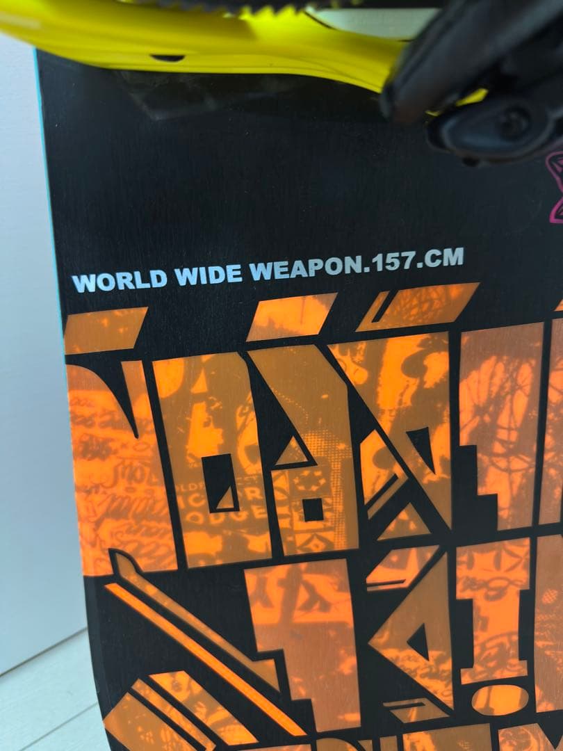 K2 157cm スノーボード FLUXビンディング ボードカバー付