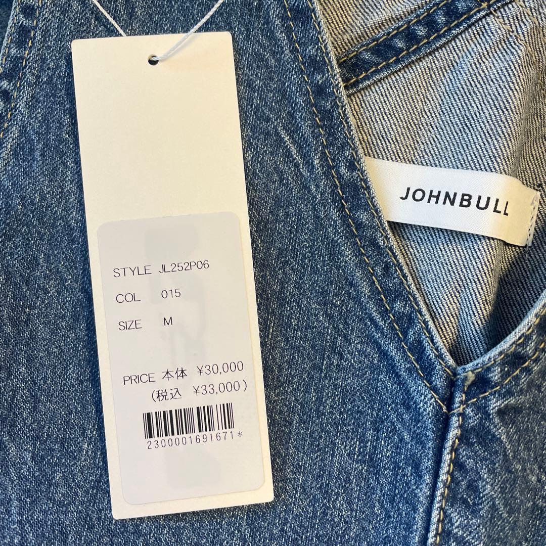 【新品タグ付き】 現行品　Johnbull デニムワークオールインワン　M
