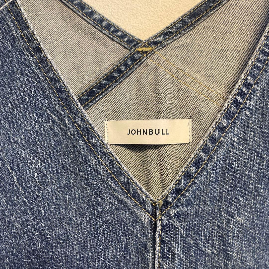 【新品タグ付き】 現行品　Johnbull デニムワークオールインワン　M