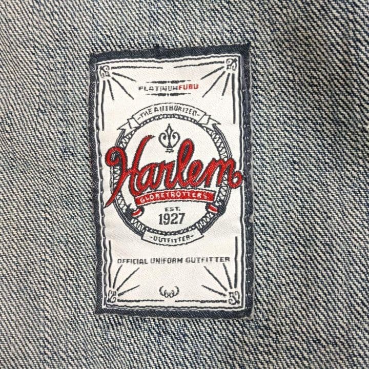 希少 Platinum Fubu Harlem デニムジャケット VTG90s