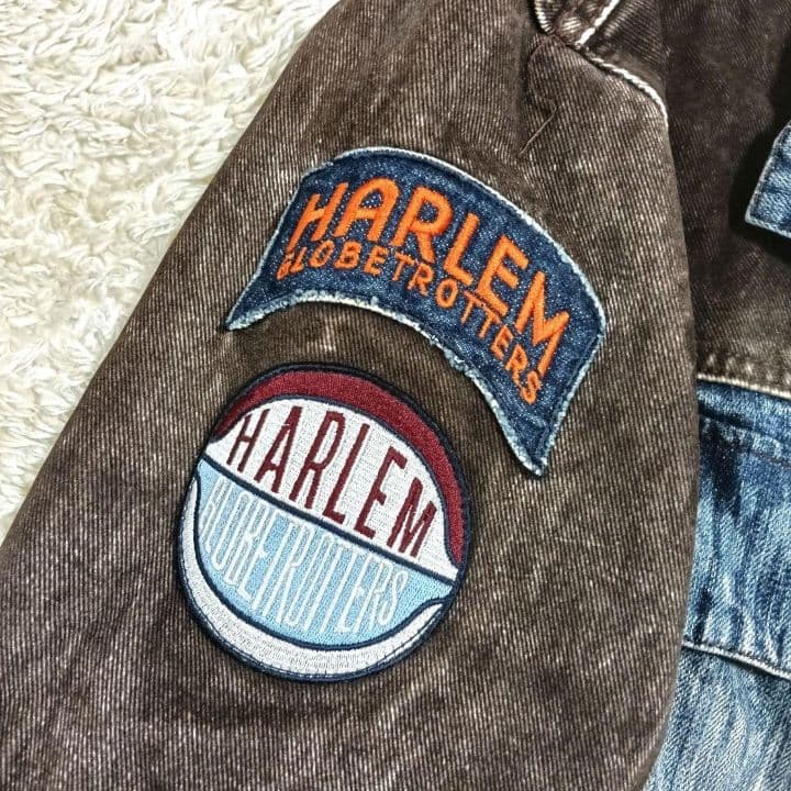 希少 Platinum Fubu Harlem デニムジャケット VTG90s