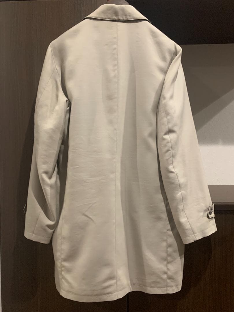 キートン　Kiton　ステンカラーコート 　グレー　48